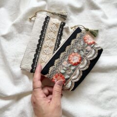 母の日にオススメ ギフトにぴったりなインド刺繍ポーチ