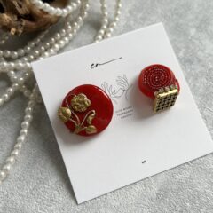 カジュアル着物 振袖 お着物生活におすすめなピアス