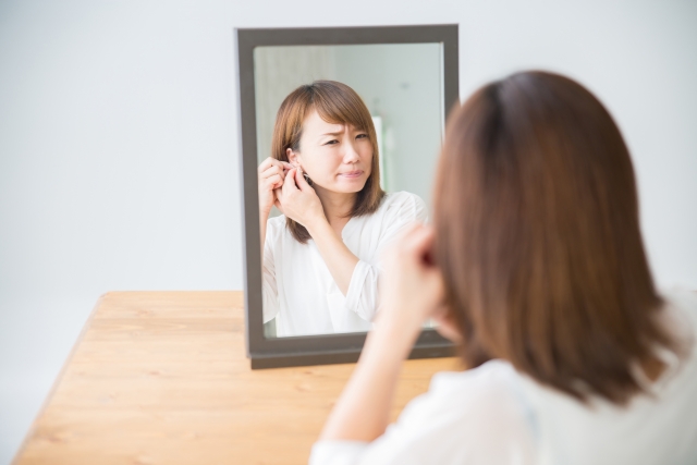 ピアスが埋まって困る人